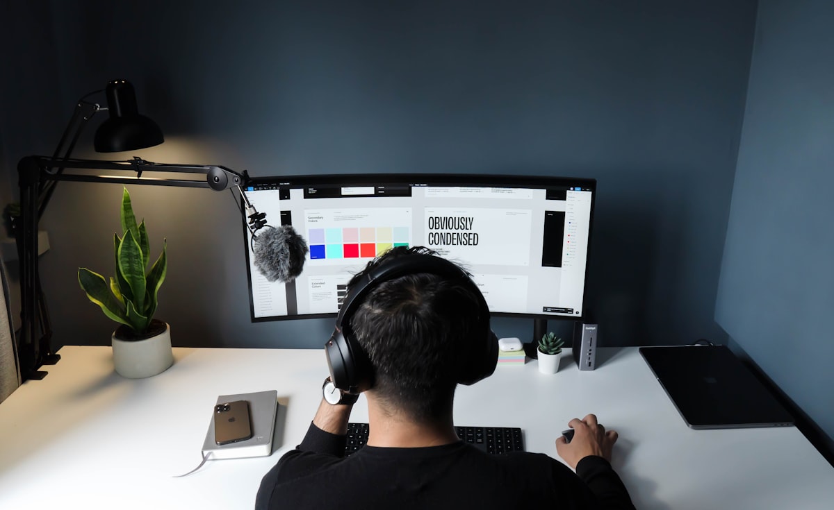 Brand identity colour work